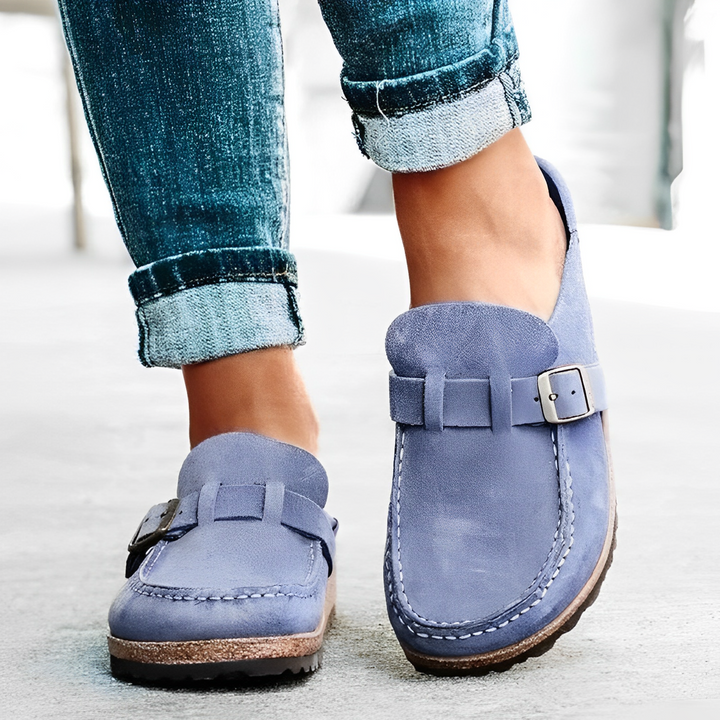 Brynn™ - Orthopaedic Leather Serenity Slippers